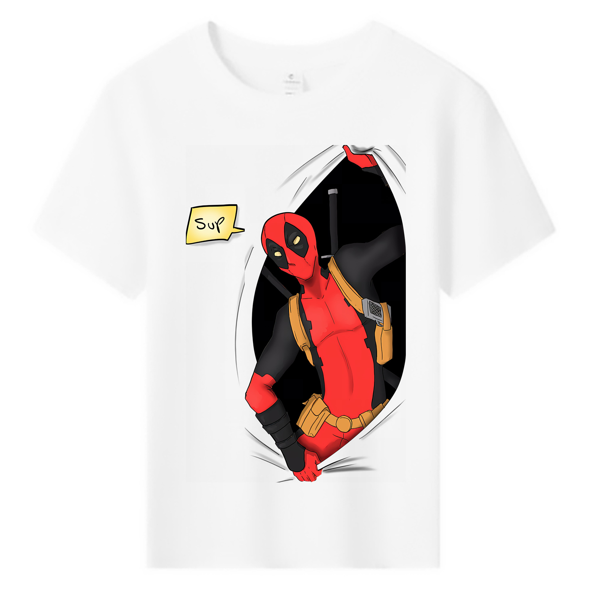 （画像用） Deadpool デッドプール 綿100％キッズTシャツ（フロントプリント）