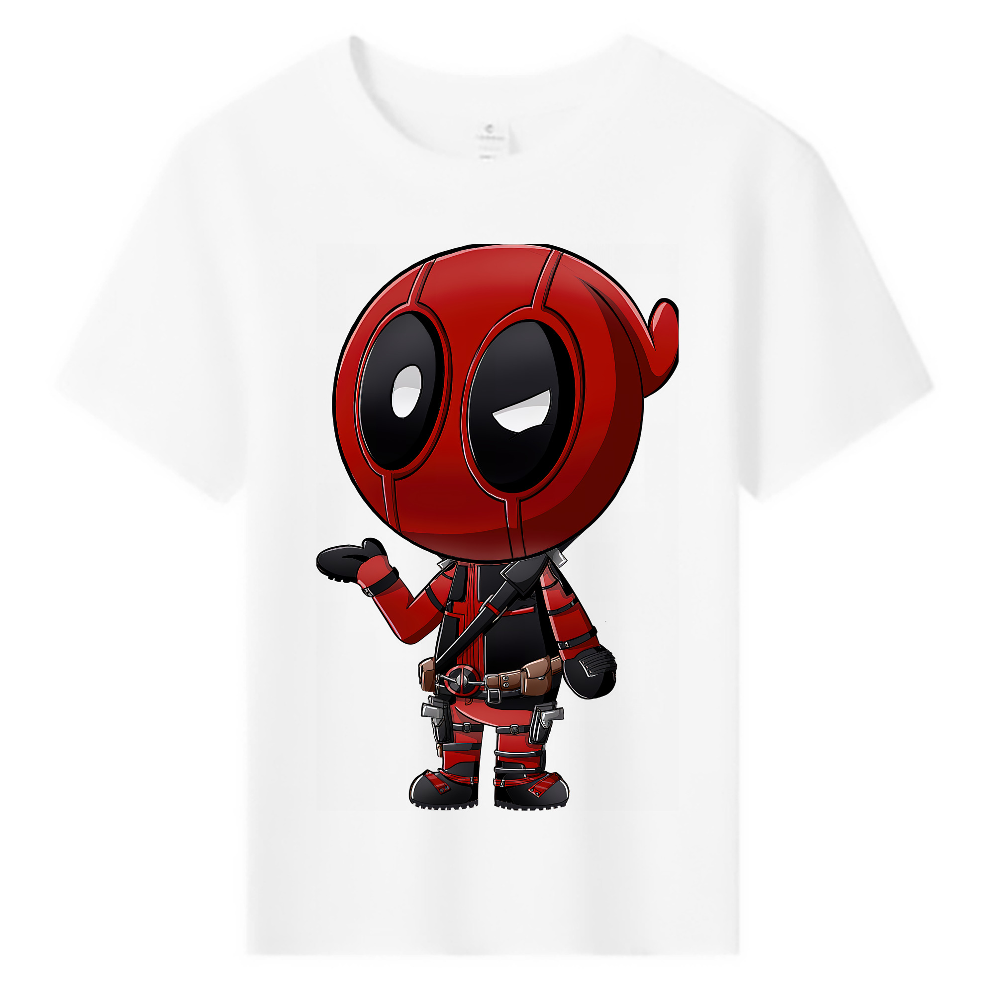 （画像用） Deadpool デッドプール 綿100％キッズTシャツ（フロントプリント）