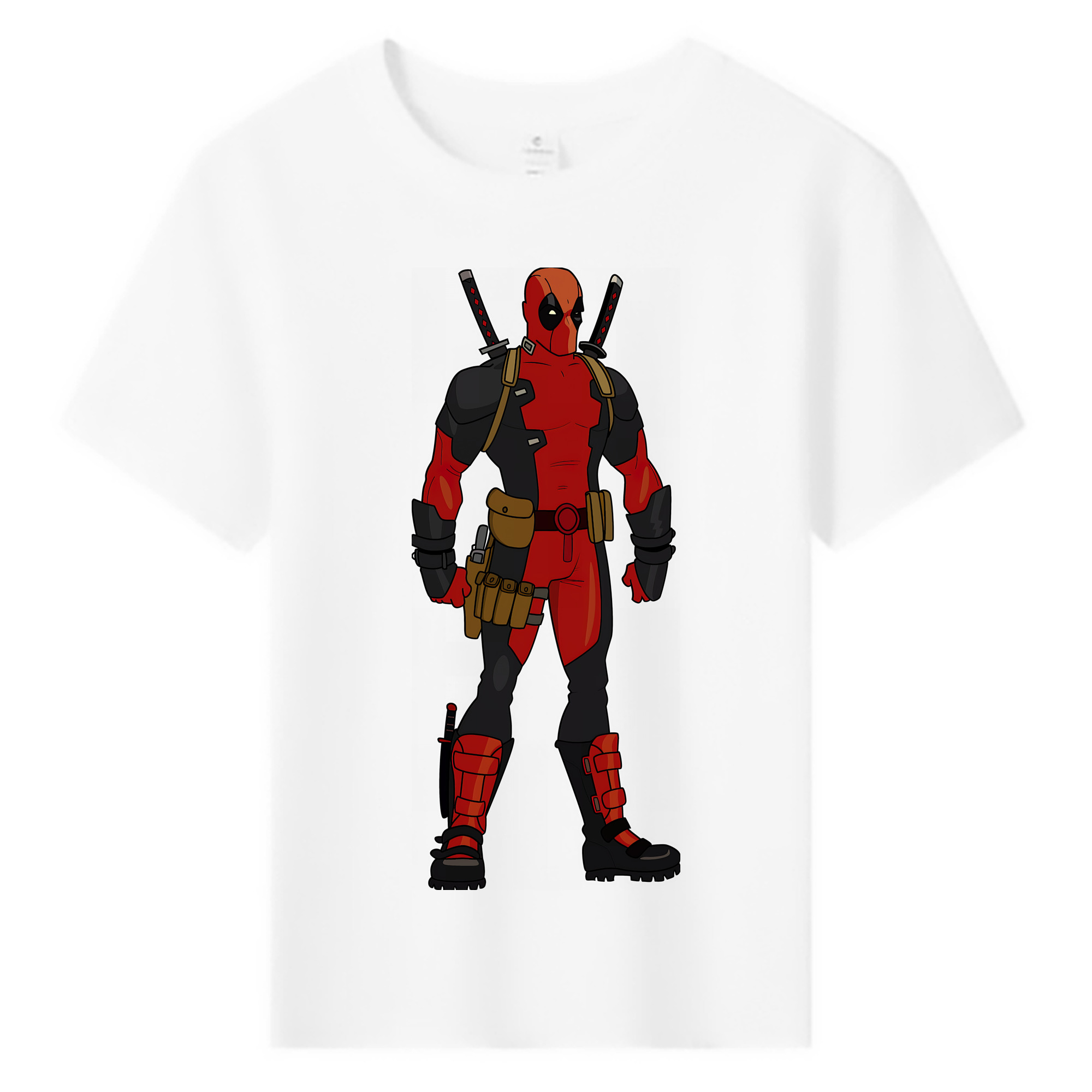（画像用） Deadpool デッドプール 綿100％キッズTシャツ（フロントプリント）