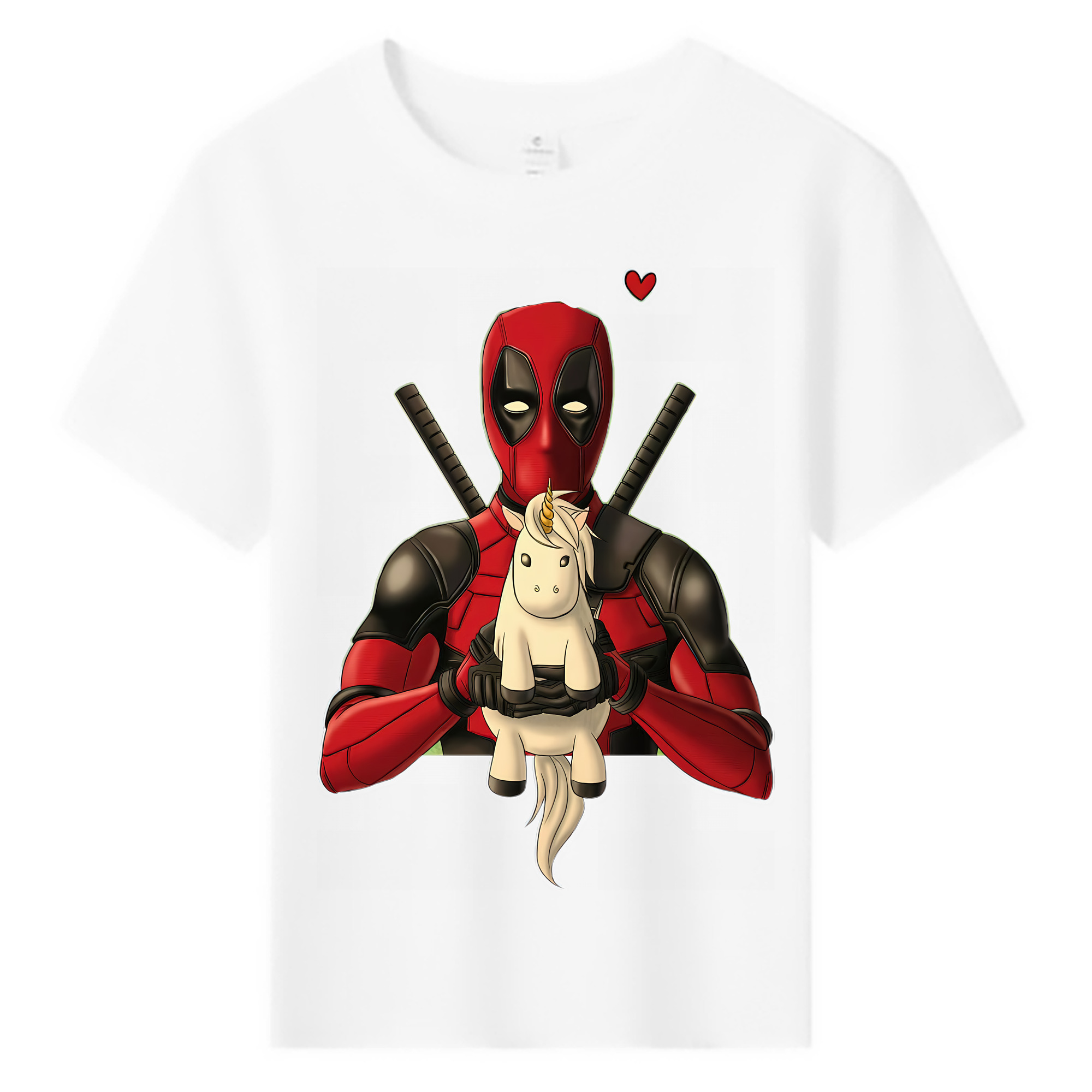 （画像用） Deadpool デッドプール 綿100％キッズTシャツ（フロントプリント）