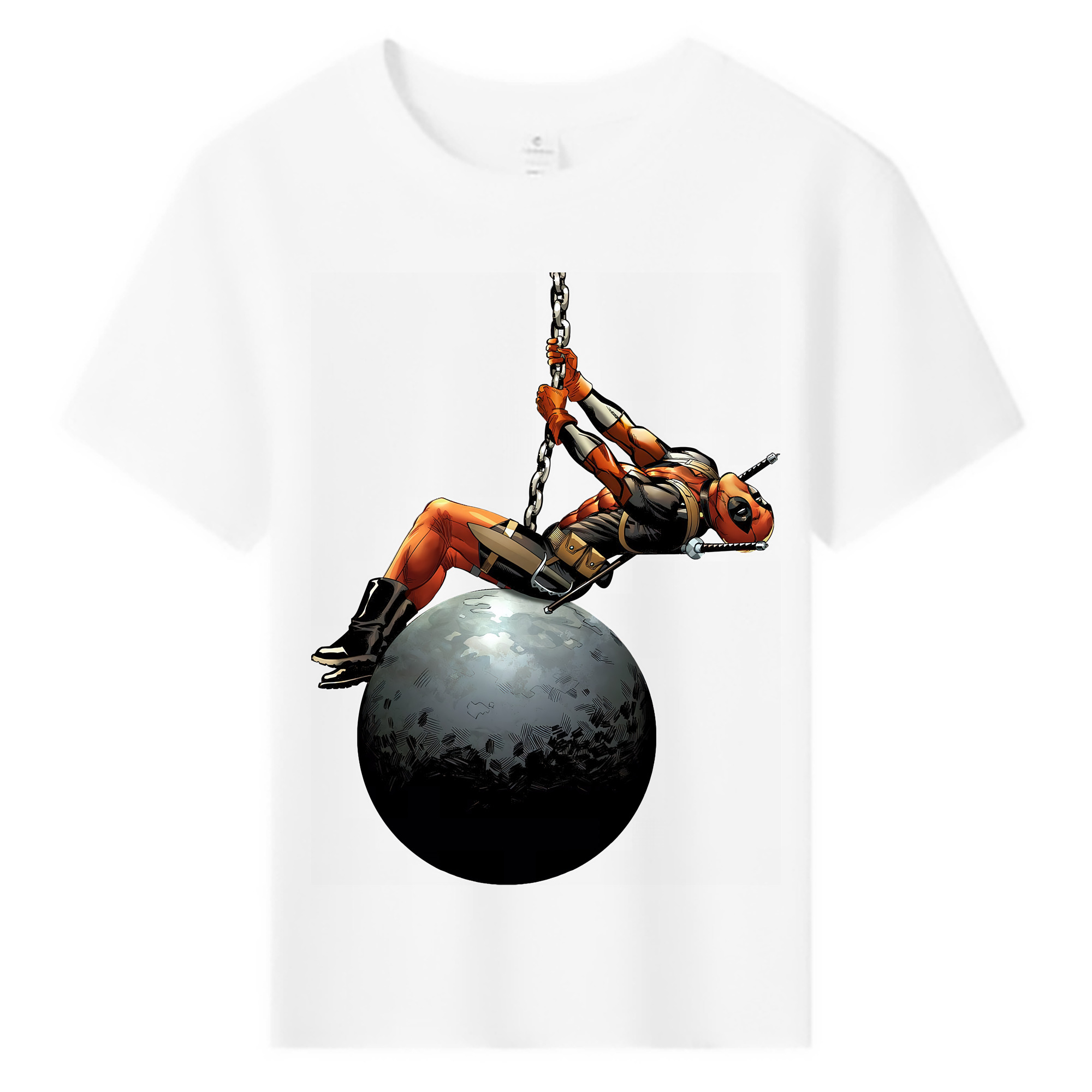 （画像用） Deadpool デッドプール 綿100％キッズTシャツ（フロントプリント）