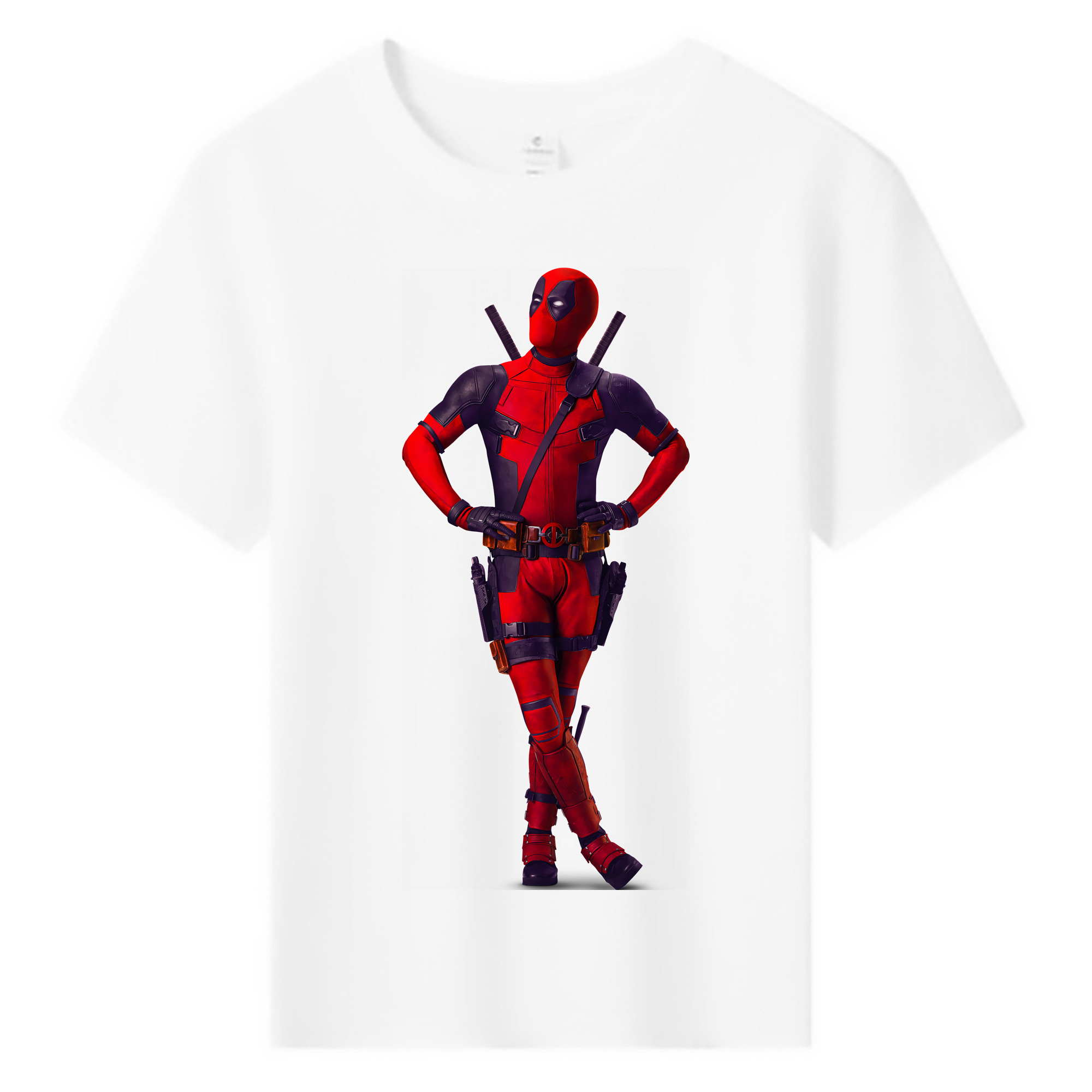 （画像用） Deadpool デッドプール 綿100％キッズTシャツ（フロントプリント）