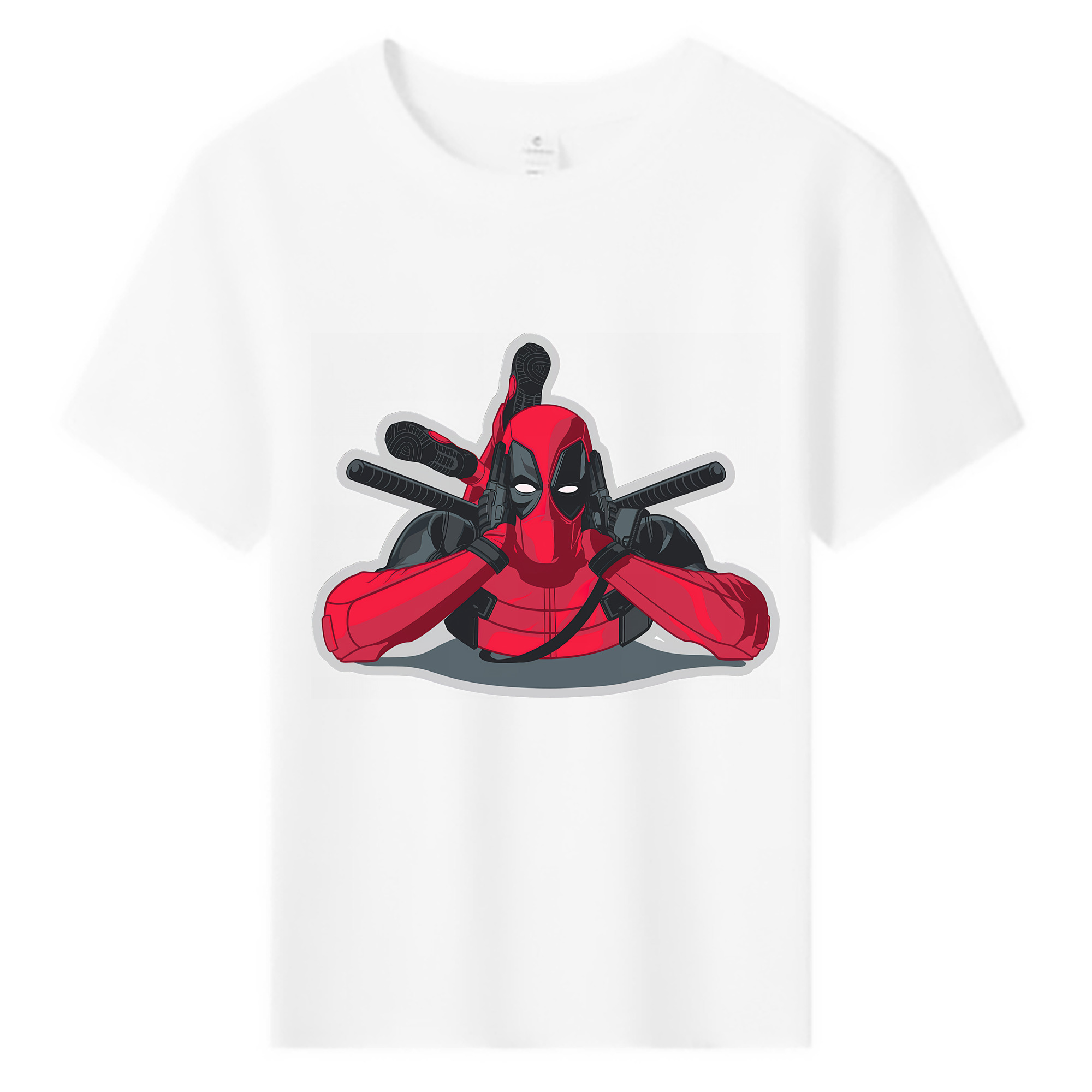 （画像用） Deadpool デッドプール 綿100％キッズTシャツ（フロントプリント）