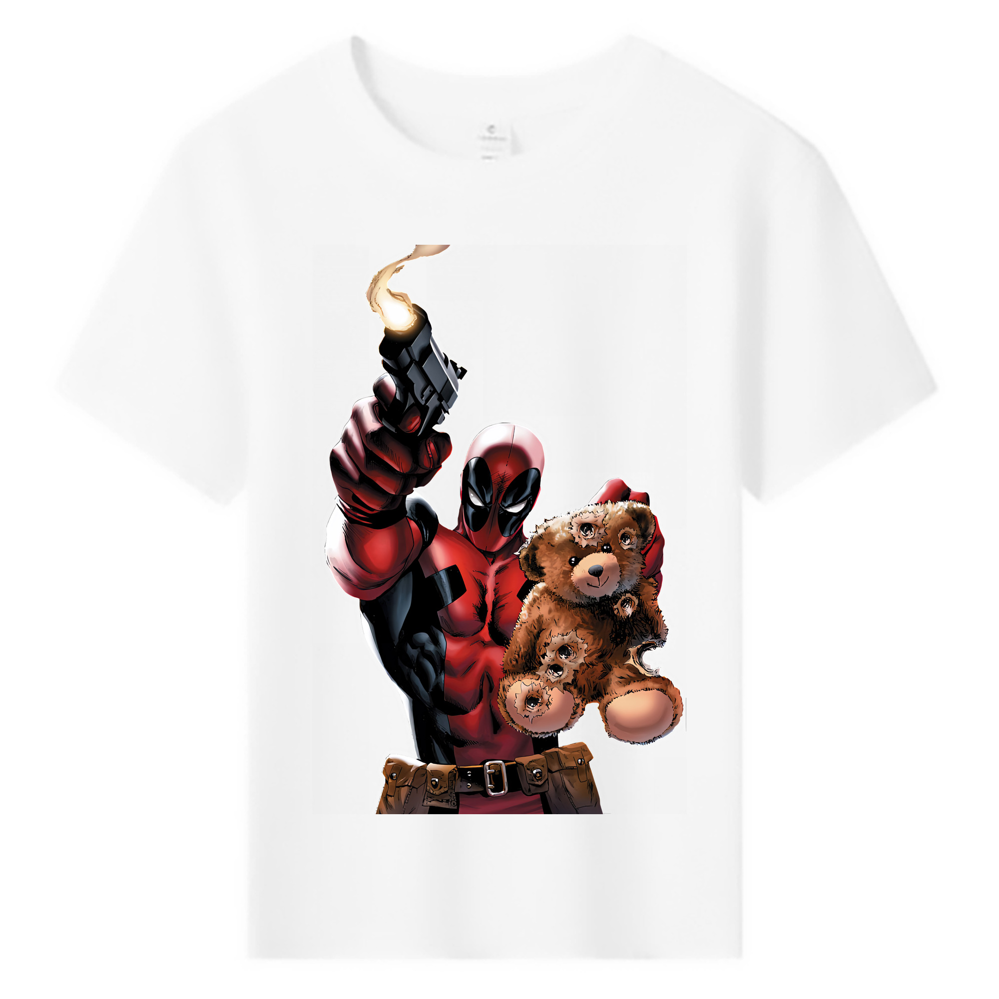（画像用） Deadpool デッドプール 綿100％キッズTシャツ（フロントプリント）