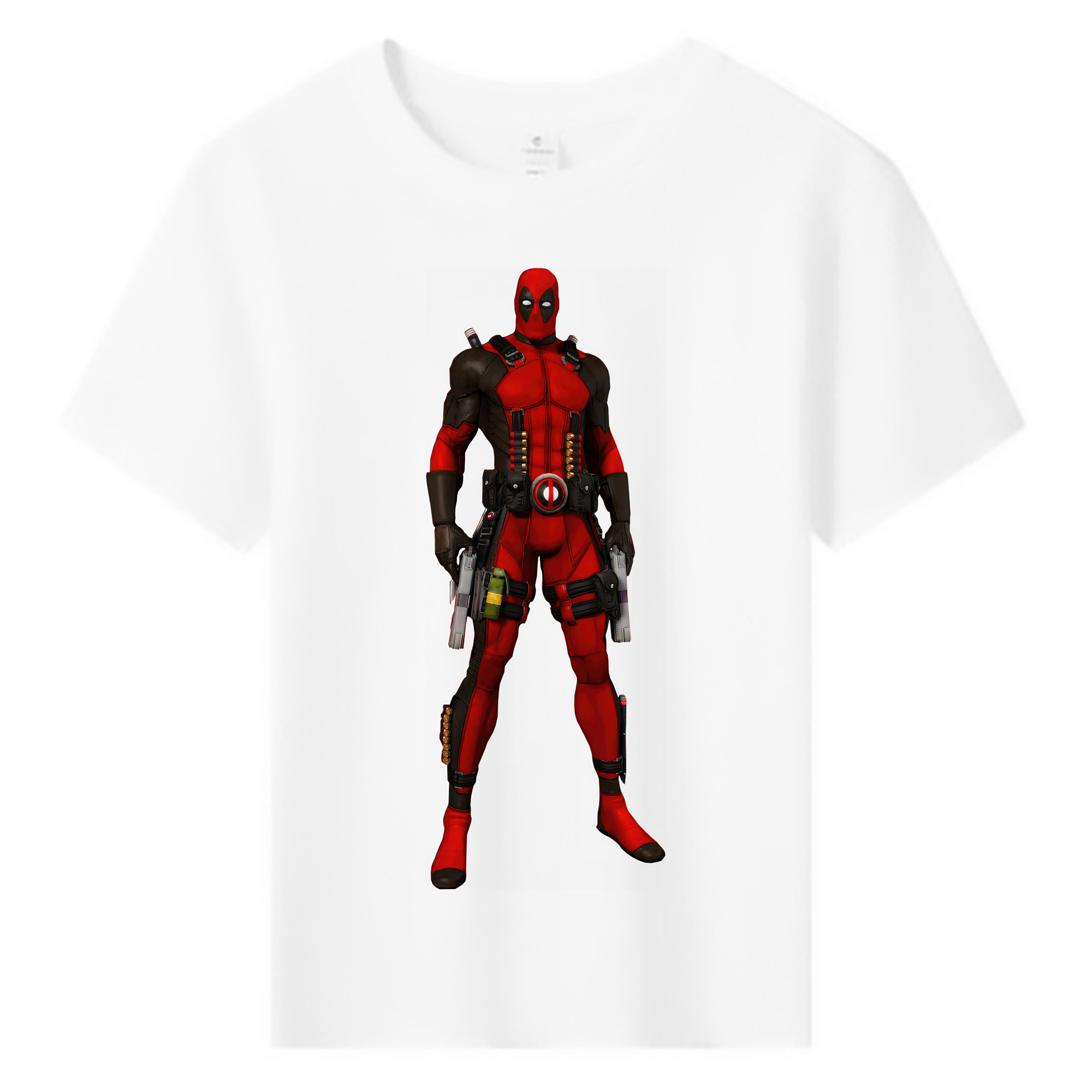 （画像用） Deadpool デッドプール 綿100％キッズTシャツ（フロントプリント）