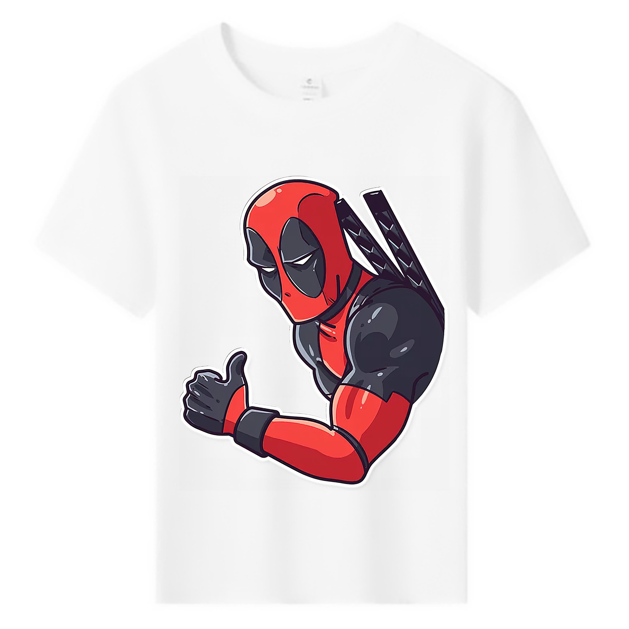 （画像用） Deadpool デッドプール 綿100％キッズTシャツ（フロントプリント）