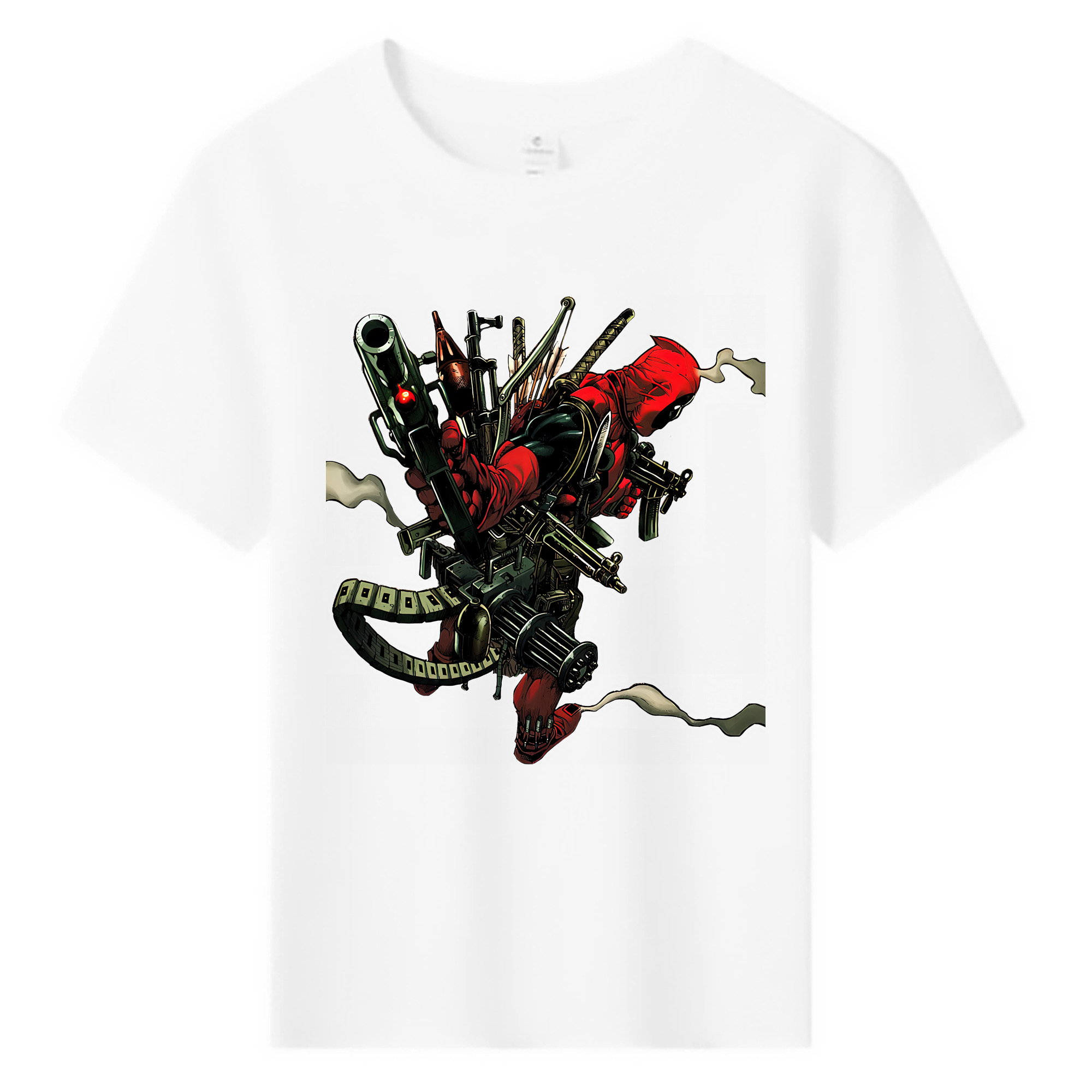 （画像用） Deadpool デッドプール 綿100％キッズTシャツ（フロントプリント）