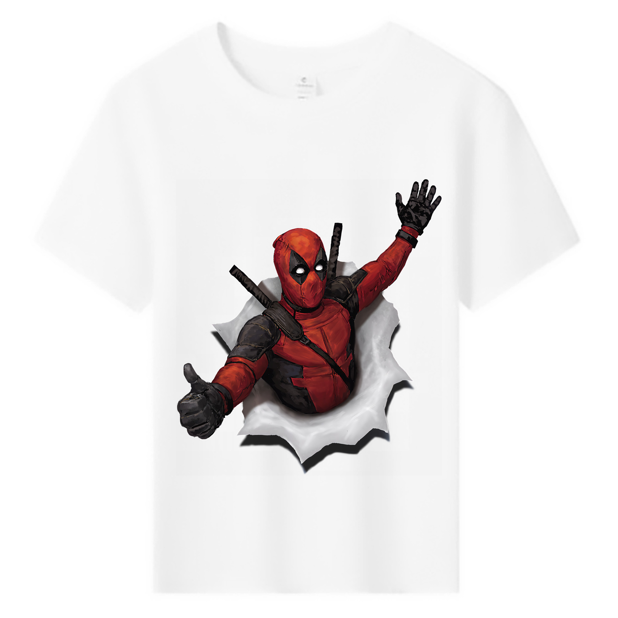 （画像用） Deadpool デッドプール 綿100％キッズTシャツ（フロントプリント）
