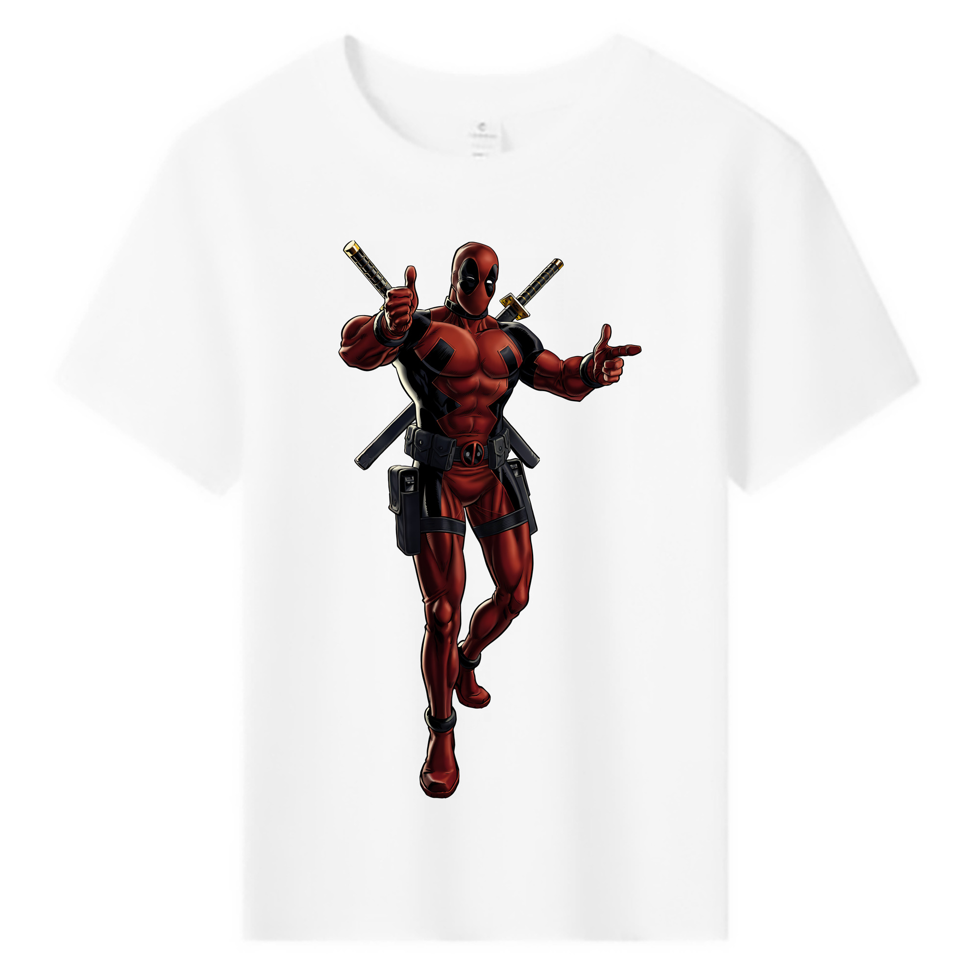 （画像用） Deadpool デッドプール 綿100％キッズTシャツ（フロントプリント）