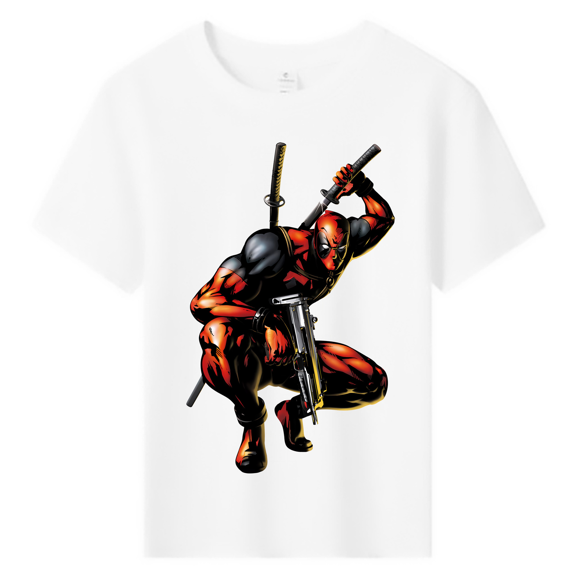 （画像用） Deadpool デッドプール 綿100％キッズTシャツ（フロントプリント）