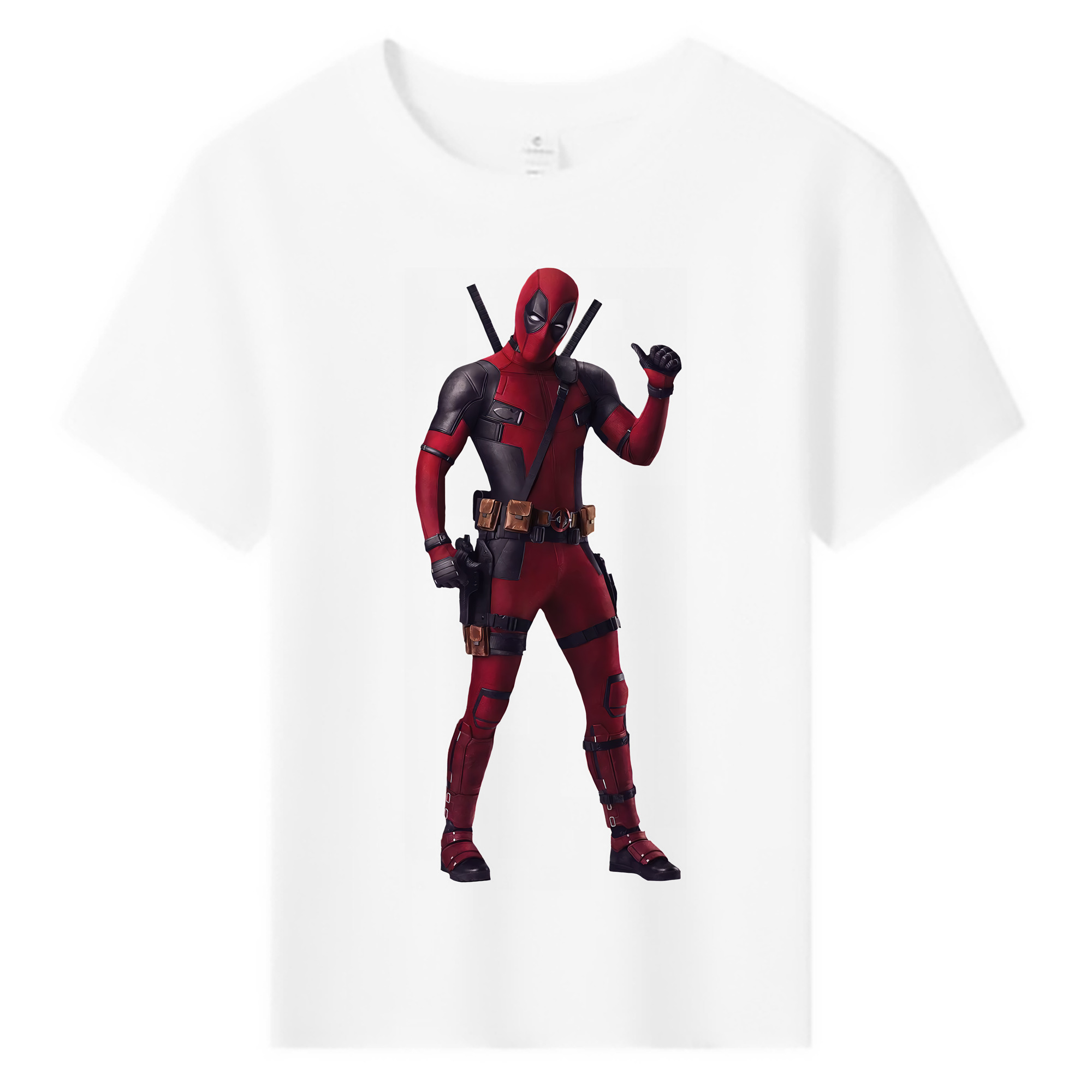 （画像用） Deadpool デッドプール 綿100％キッズTシャツ（フロントプリント）