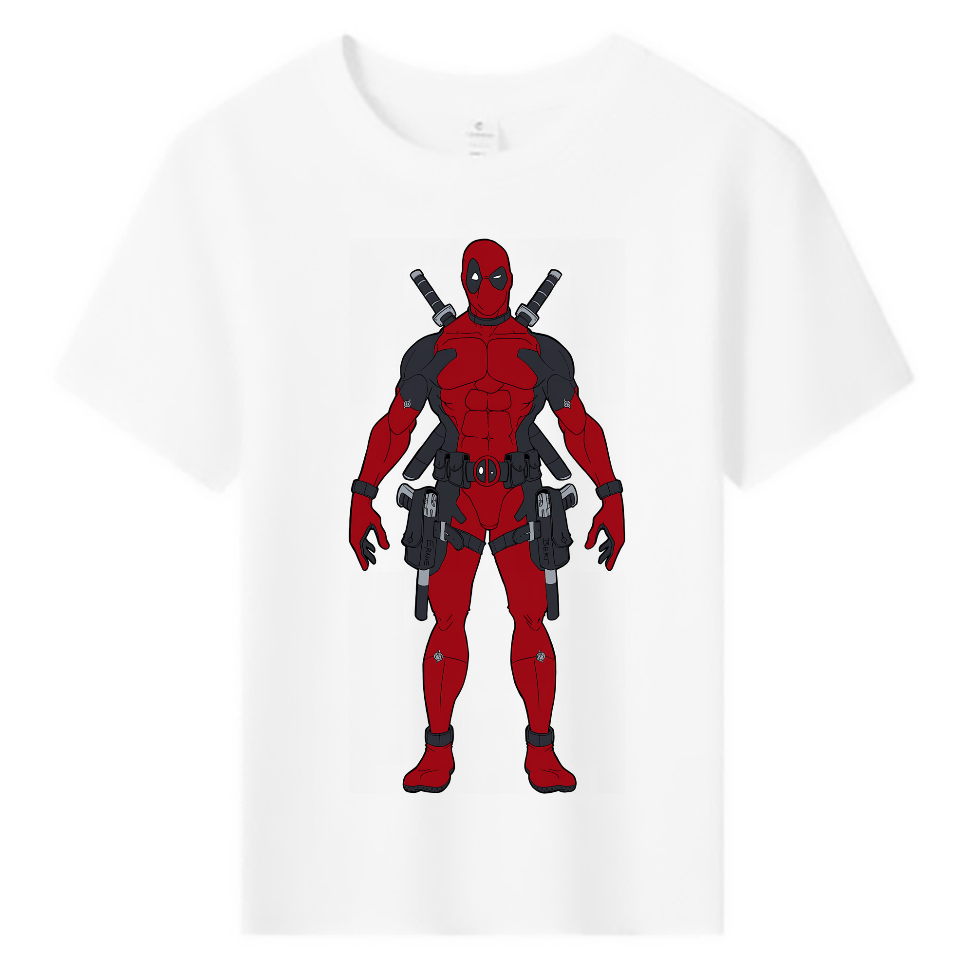 （画像用） Deadpool デッドプール 綿100％キッズTシャツ（フロントプリント）