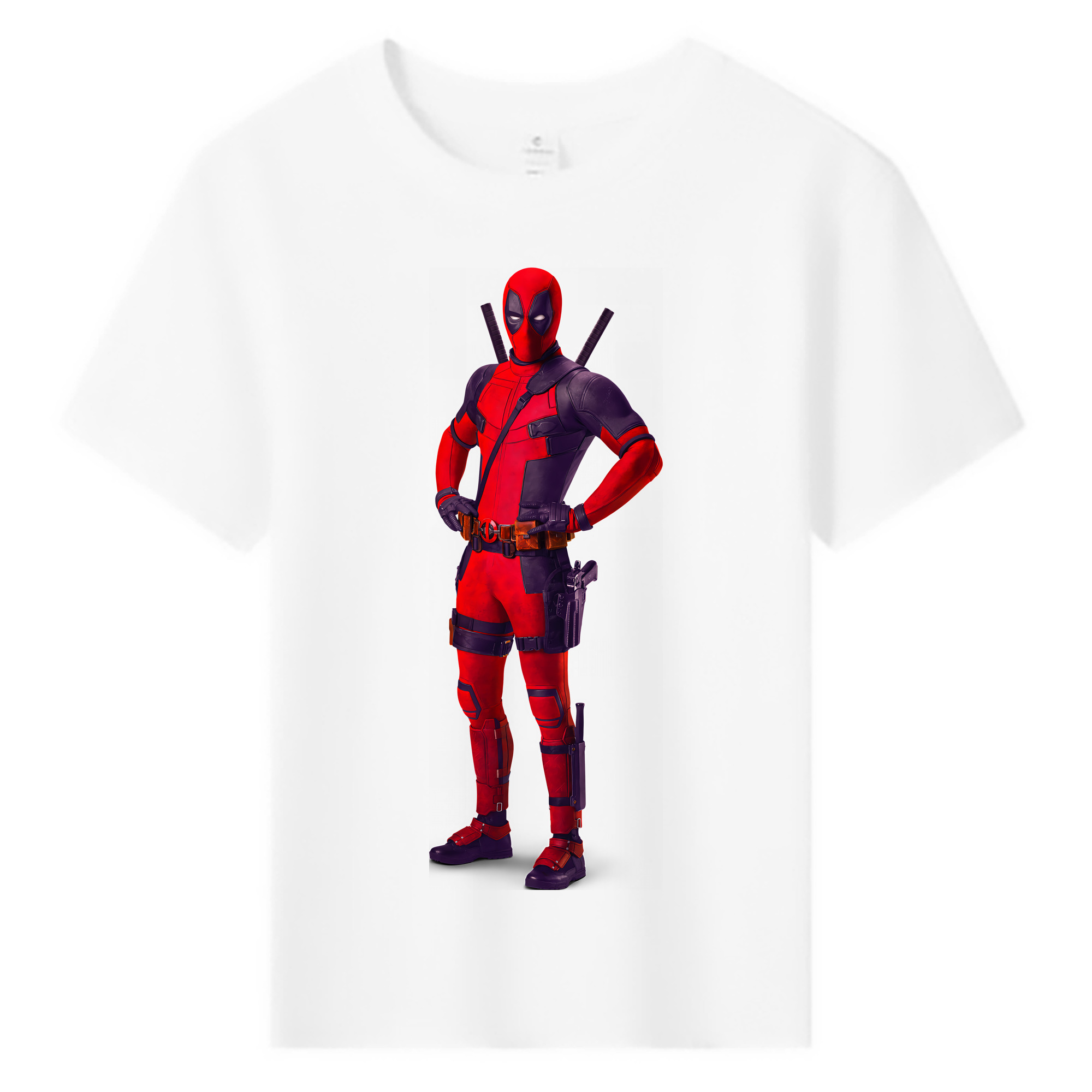 （画像用） Deadpool デッドプール 綿100％キッズTシャツ（フロントプリント）