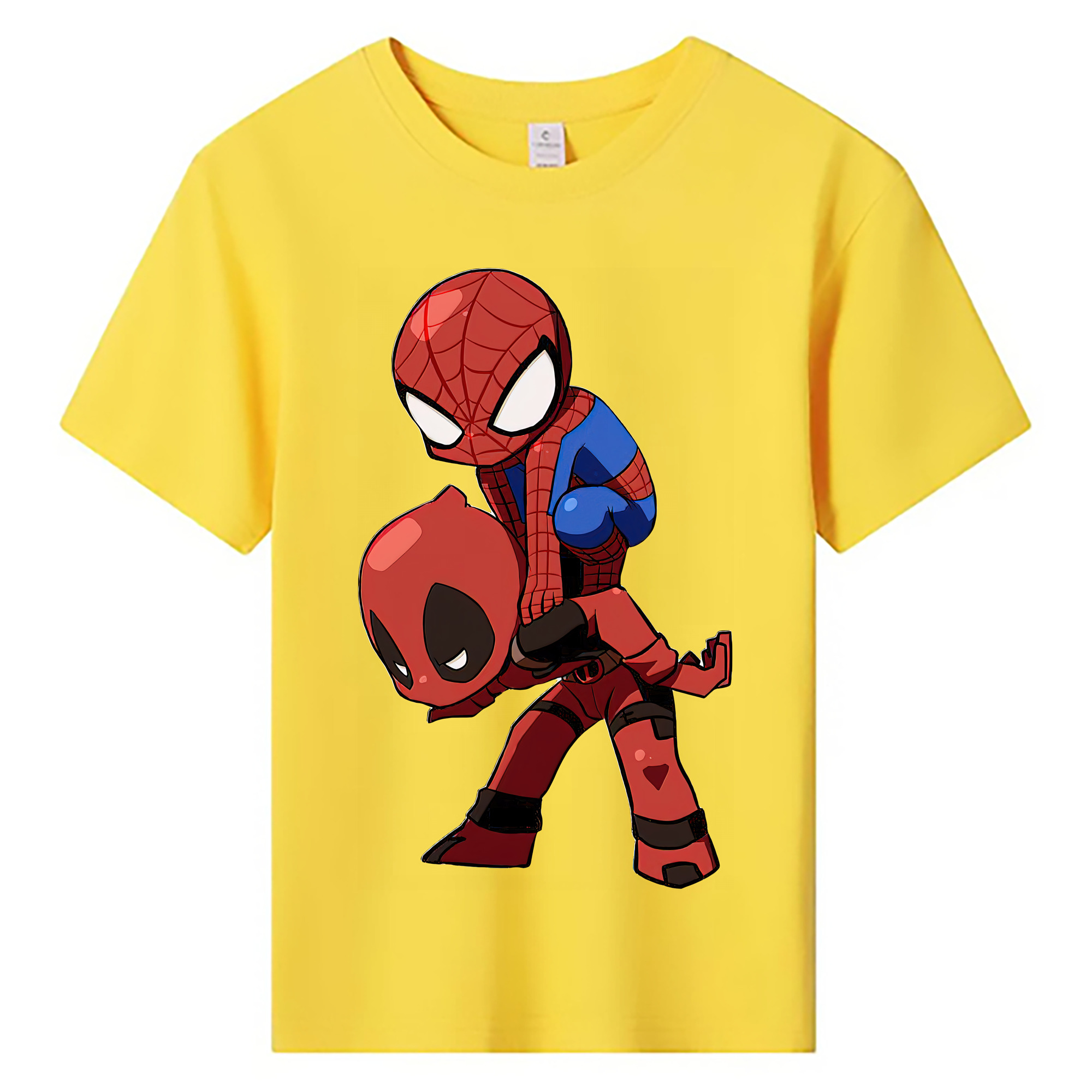 （画像用） Deadpool デッドプール 綿100％キッズTシャツ（フロントプリント）