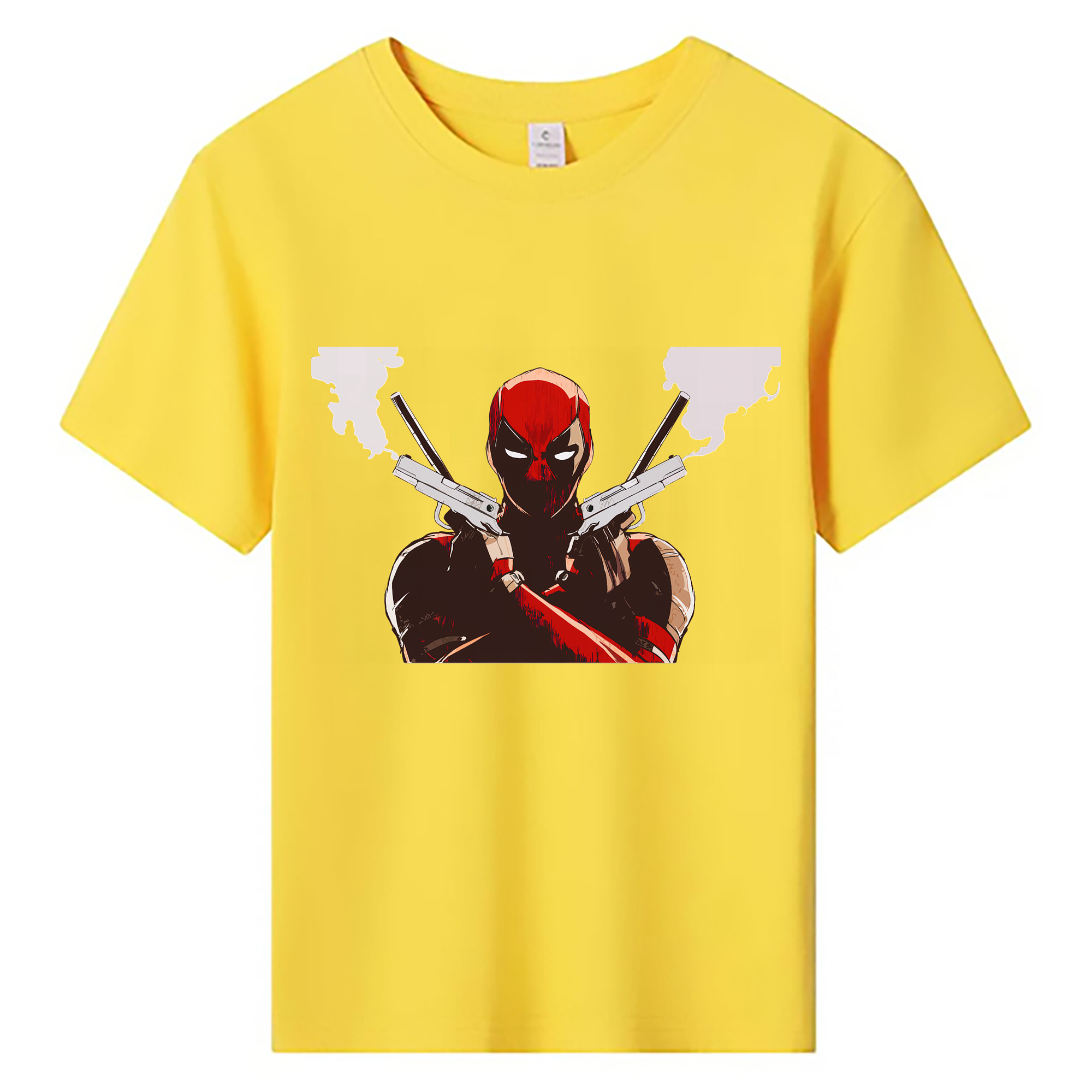 （画像用） Deadpool デッドプール 綿100％キッズTシャツ（フロントプリント）