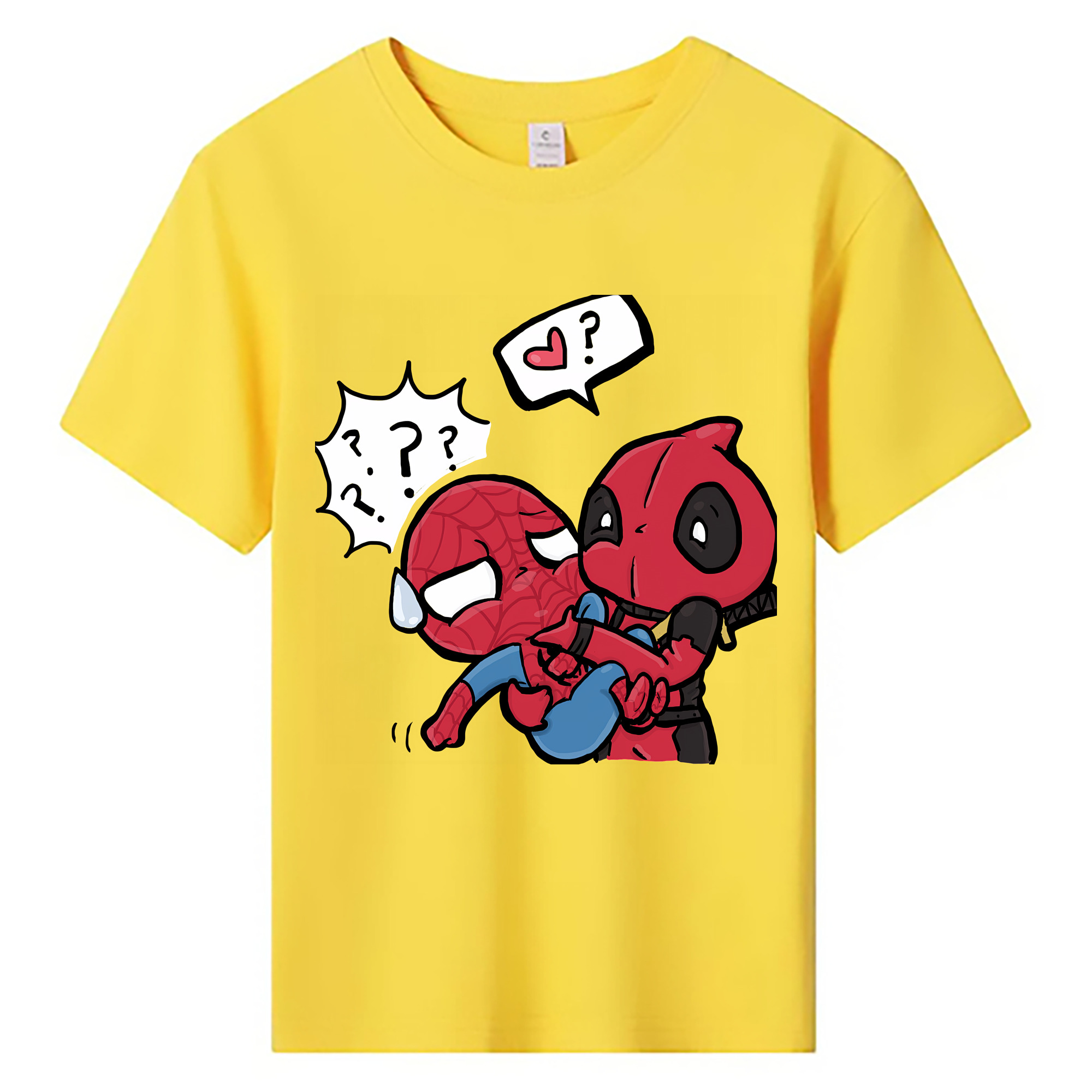 （画像用） Deadpool デッドプール 綿100％キッズTシャツ（フロントプリント）