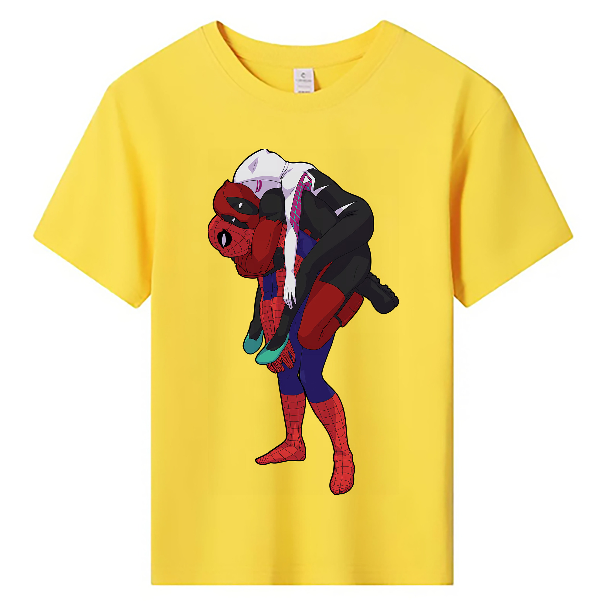 （画像用） Deadpool デッドプール 綿100％キッズTシャツ（フロントプリント）