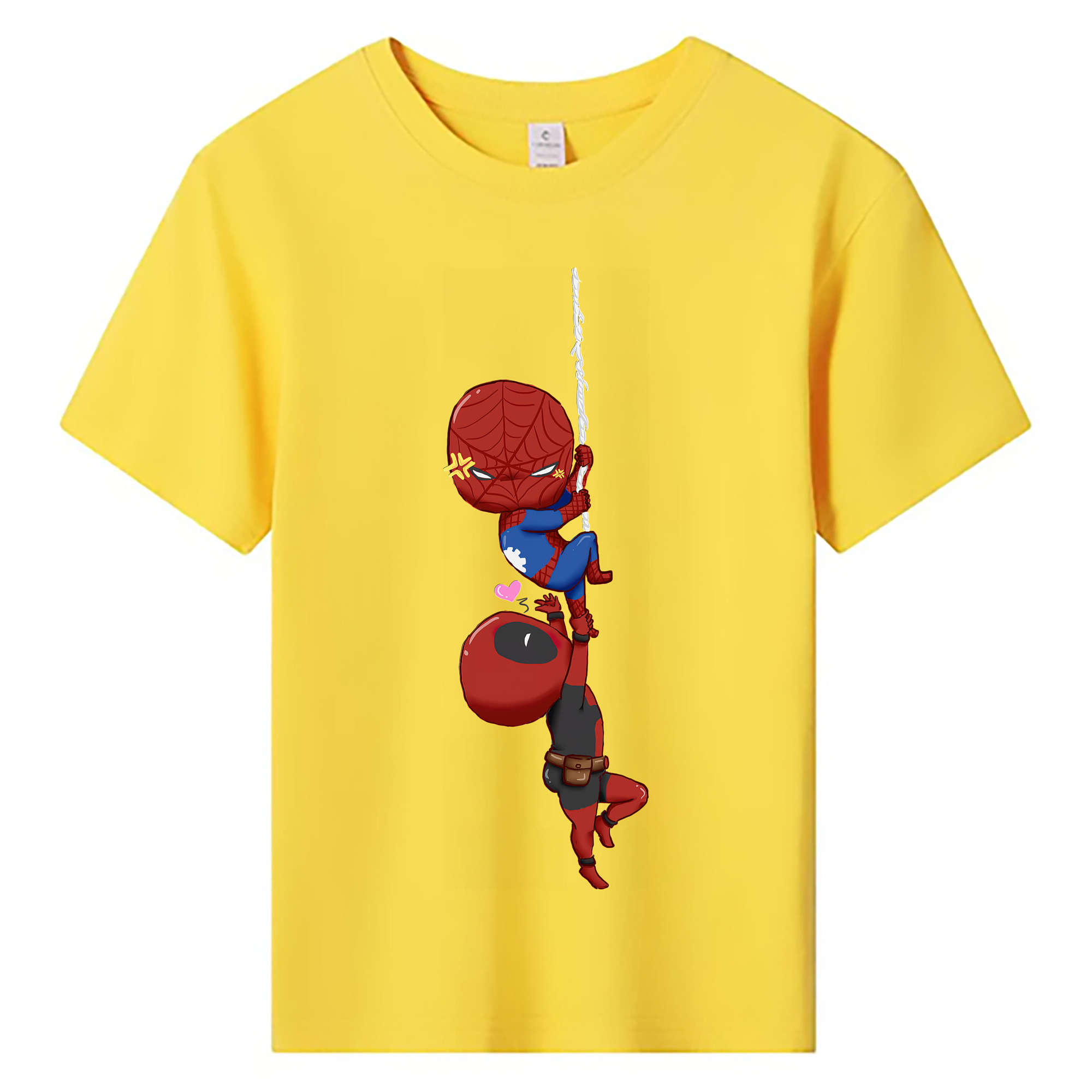 （画像用） Deadpool デッドプール 綿100％キッズTシャツ（フロントプリント）