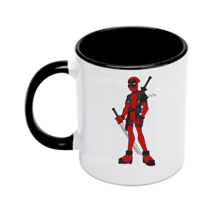 （画像用） Deadpool デッドプール カラーマグカップ