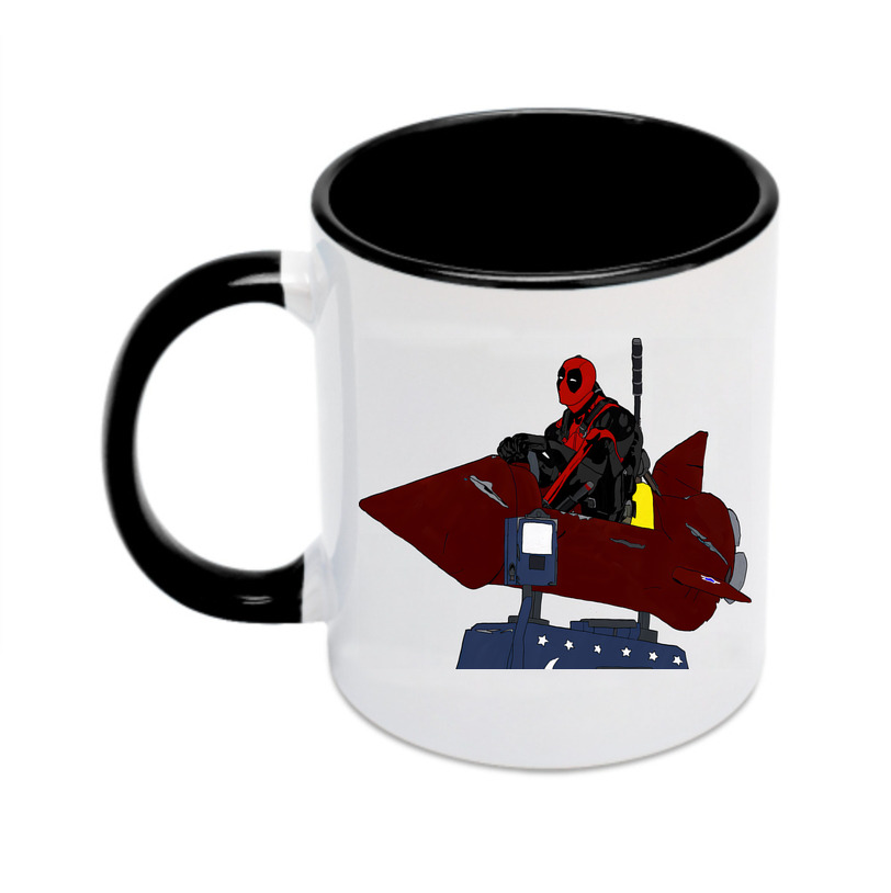 （画像用） Deadpool デッドプール カラーマグカップ