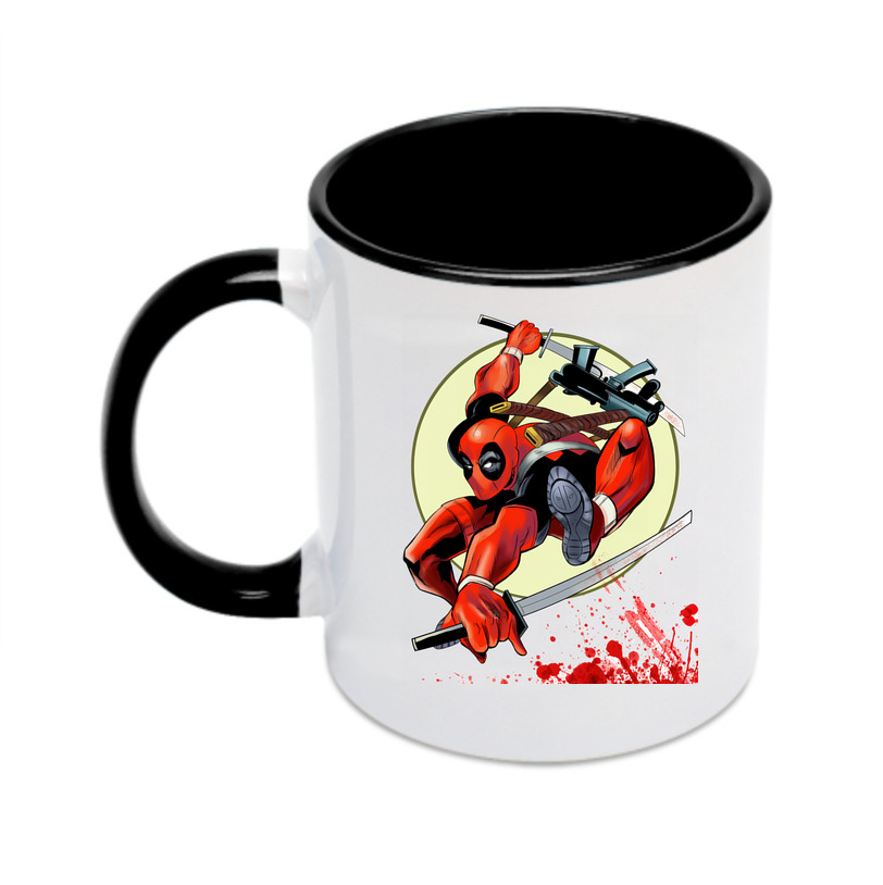 （画像用） Deadpool デッドプール カラーマグカップ