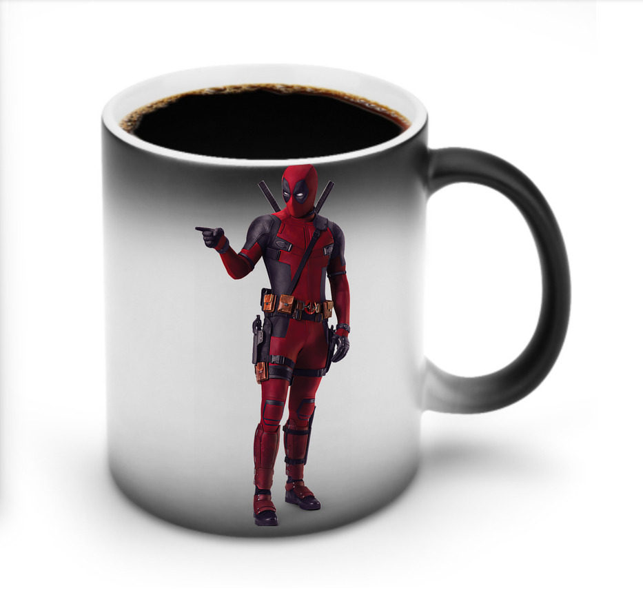 （画像用） Deadpool デッドプール 温度変色マグカップ