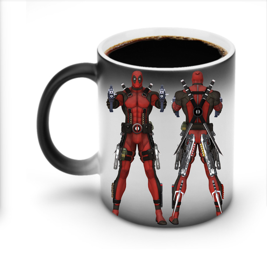 （画像用） Deadpool デッドプール 温度変色マグカップ