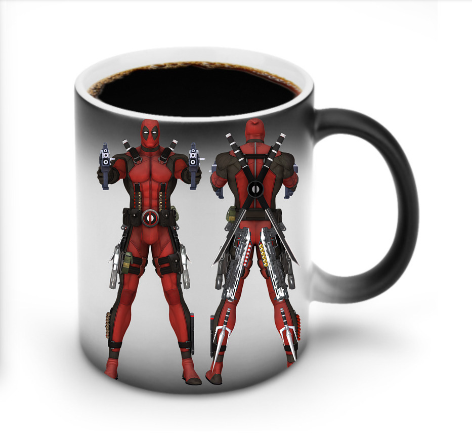 （画像用） Deadpool デッドプール 温度変色マグカップ