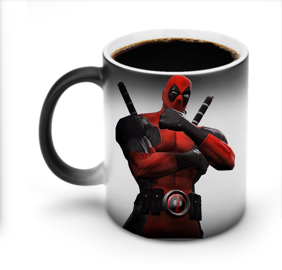 （画像用） Deadpool デッドプール 温度変色マグカップ