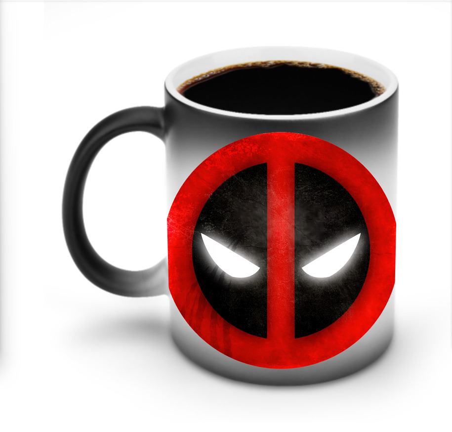 （画像用） Deadpool デッドプール 温度変色マグカップ