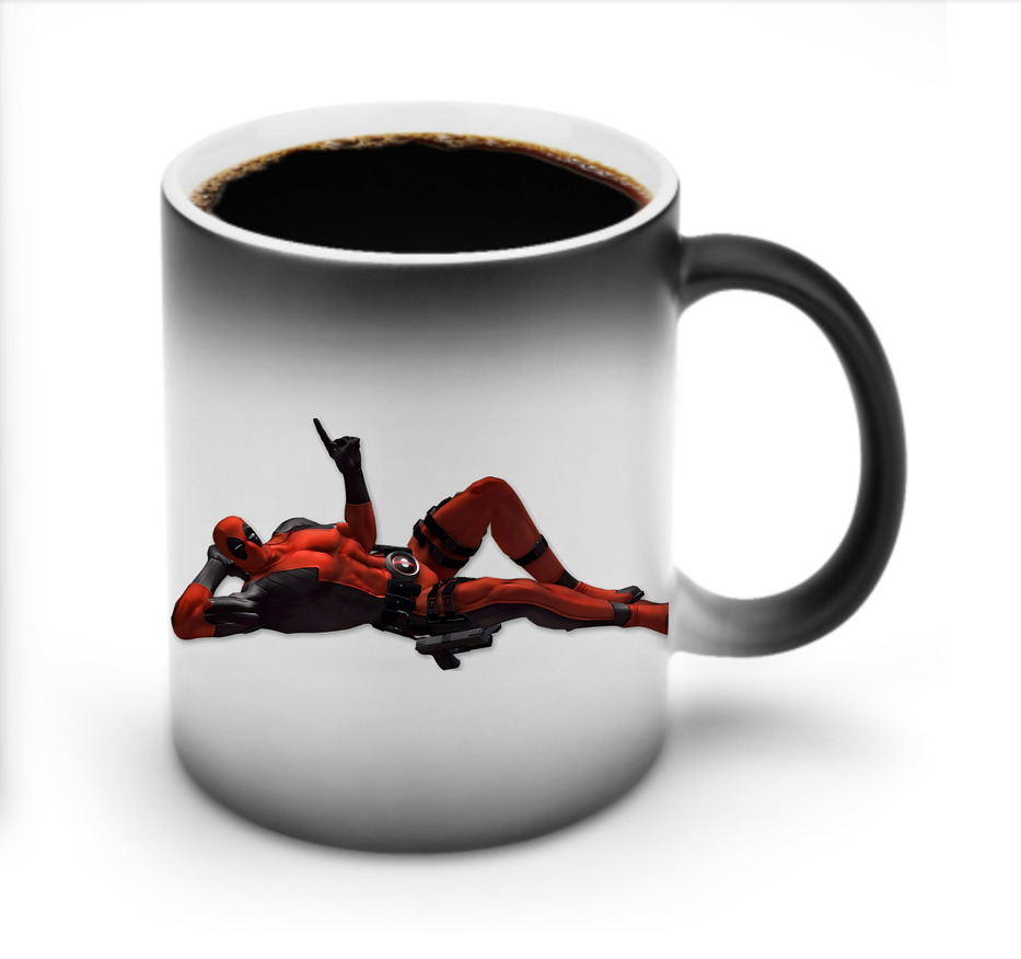 （画像用） Deadpool デッドプール 温度変色マグカップ