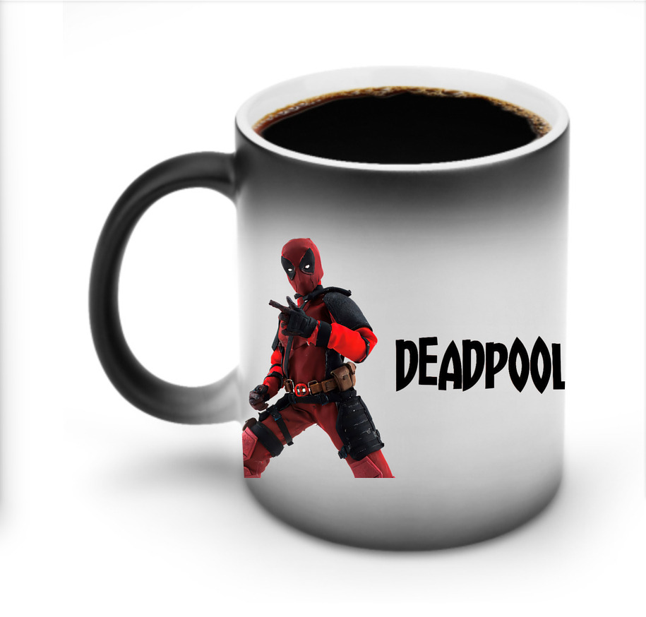 （画像用） Deadpool デッドプール 温度変色マグカップ