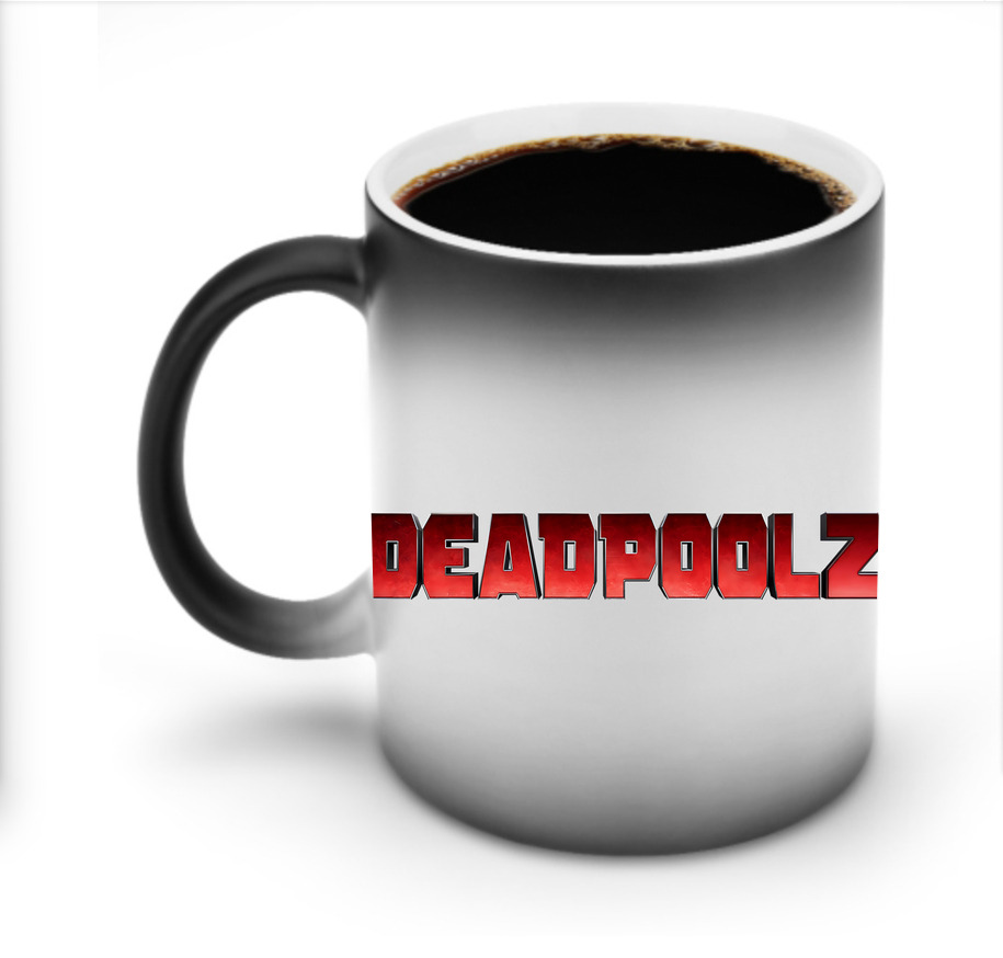 （画像用） Deadpool デッドプール 温度変色マグカップ