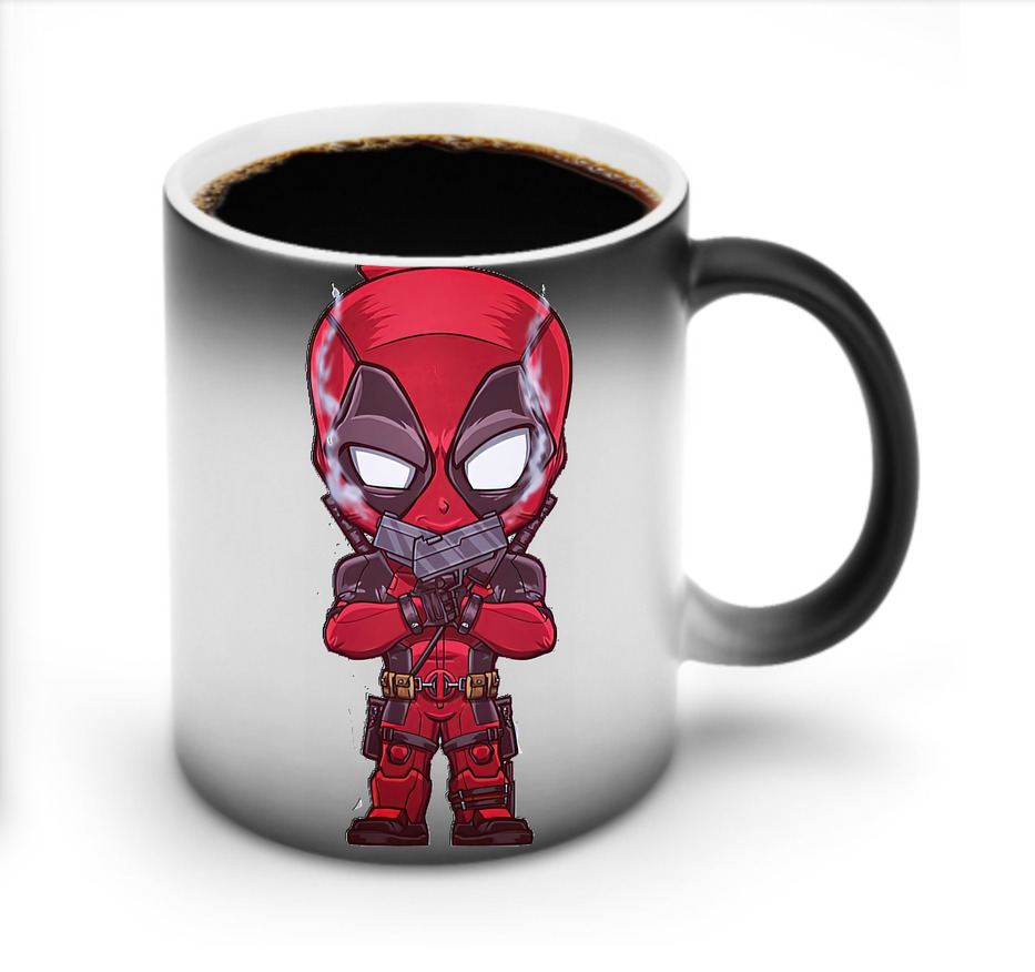 （画像用） Deadpool デッドプール 温度変色マグカップ