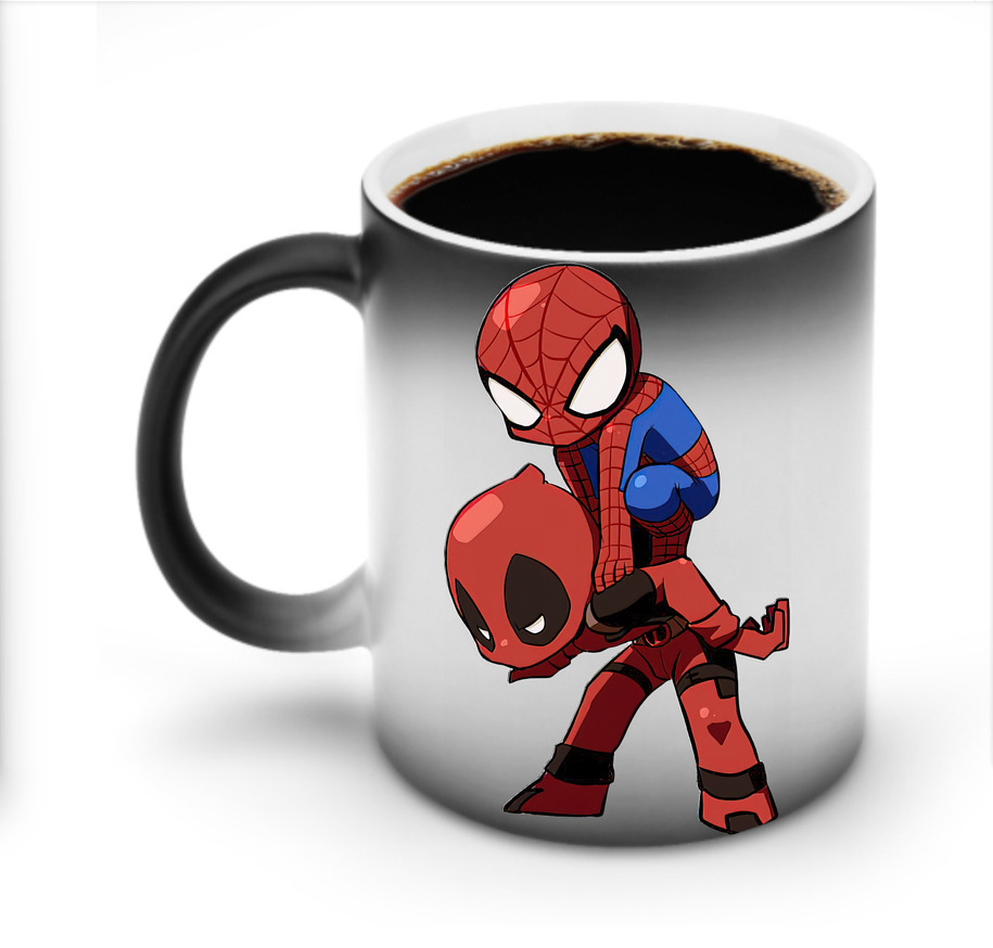 （画像用） Deadpool デッドプール 温度変色マグカップ