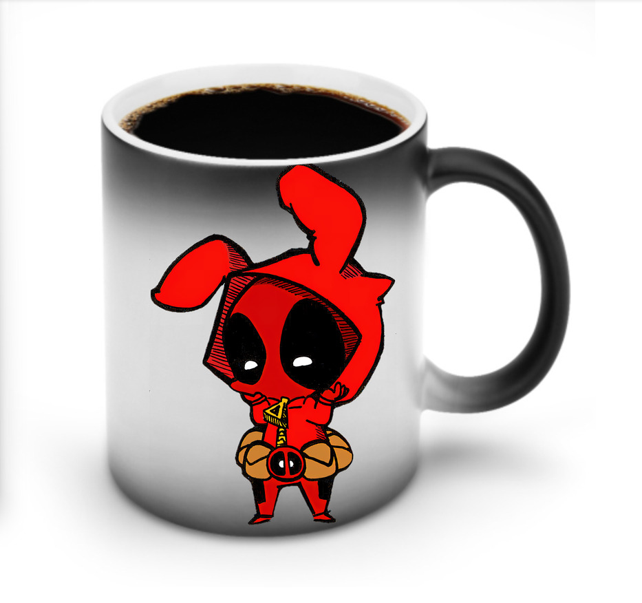 （画像用） Deadpool デッドプール 温度変色マグカップ