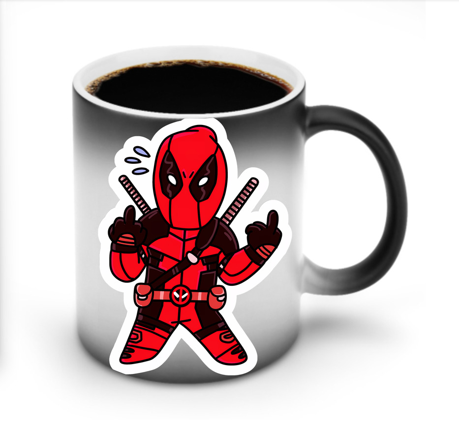 Deadpool デッドプール 温度変色マグカップ