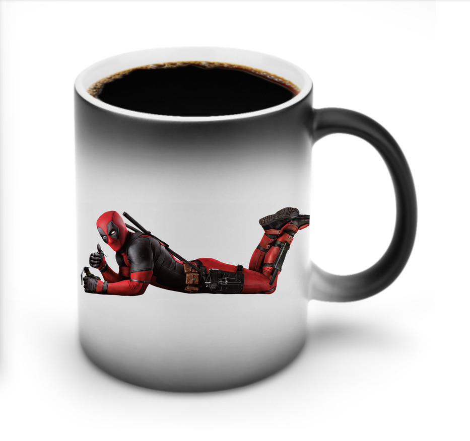 （画像用） Deadpool デッドプール 温度変色マグカップ