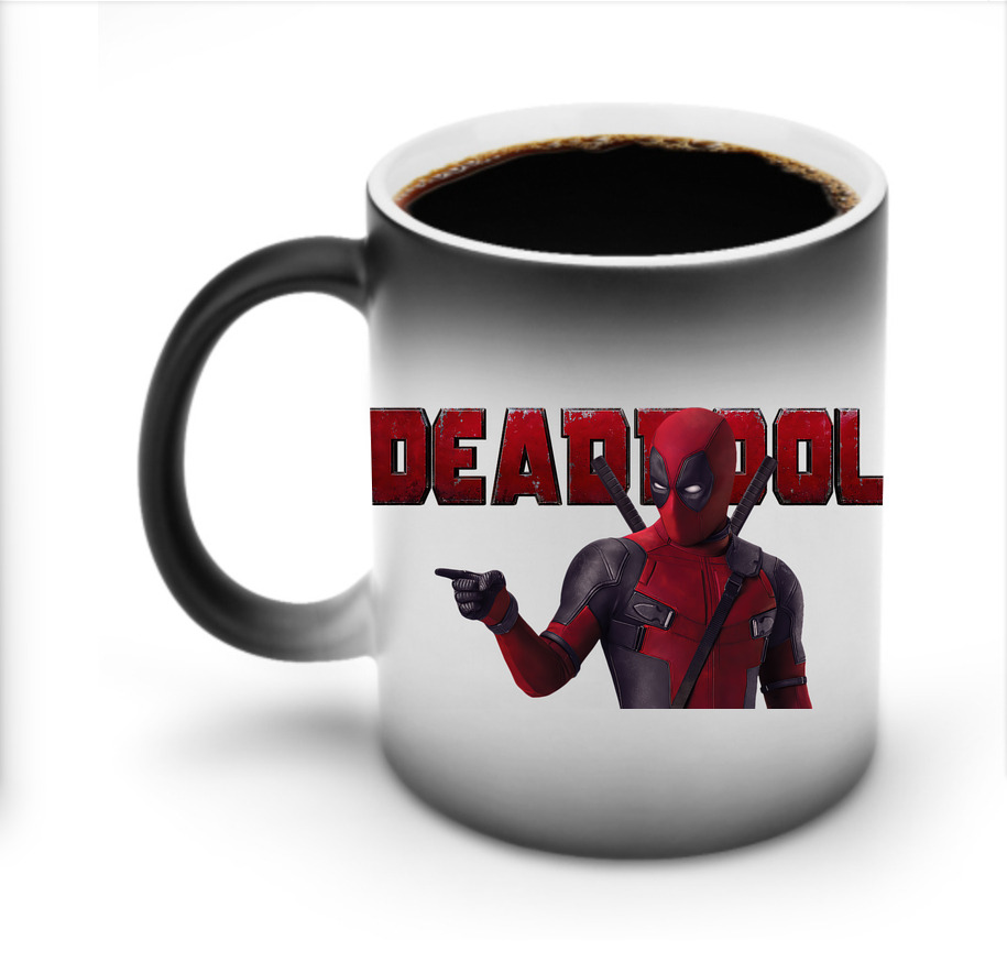 （画像用） Deadpool デッドプール 温度変色マグカップ