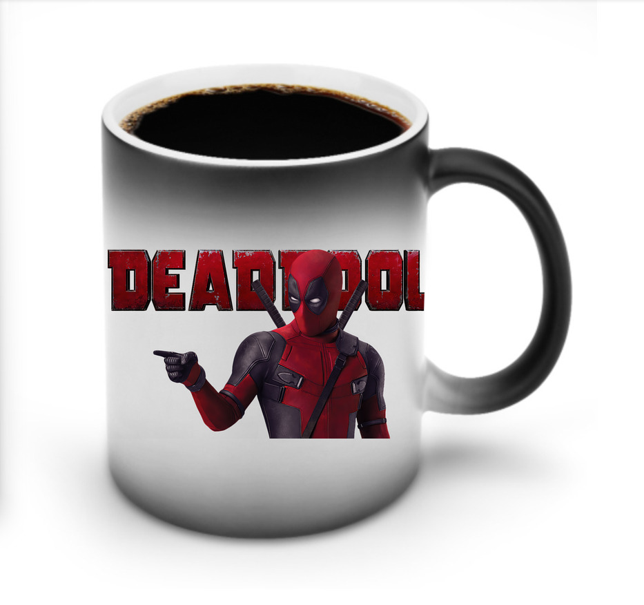 （画像用） Deadpool デッドプール 温度変色マグカップ