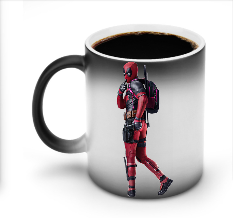 （画像用） Deadpool デッドプール 温度変色マグカップ
