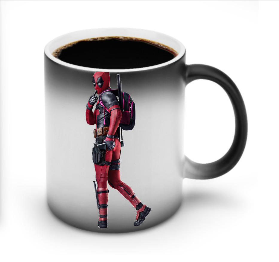 （画像用） Deadpool デッドプール 温度変色マグカップ