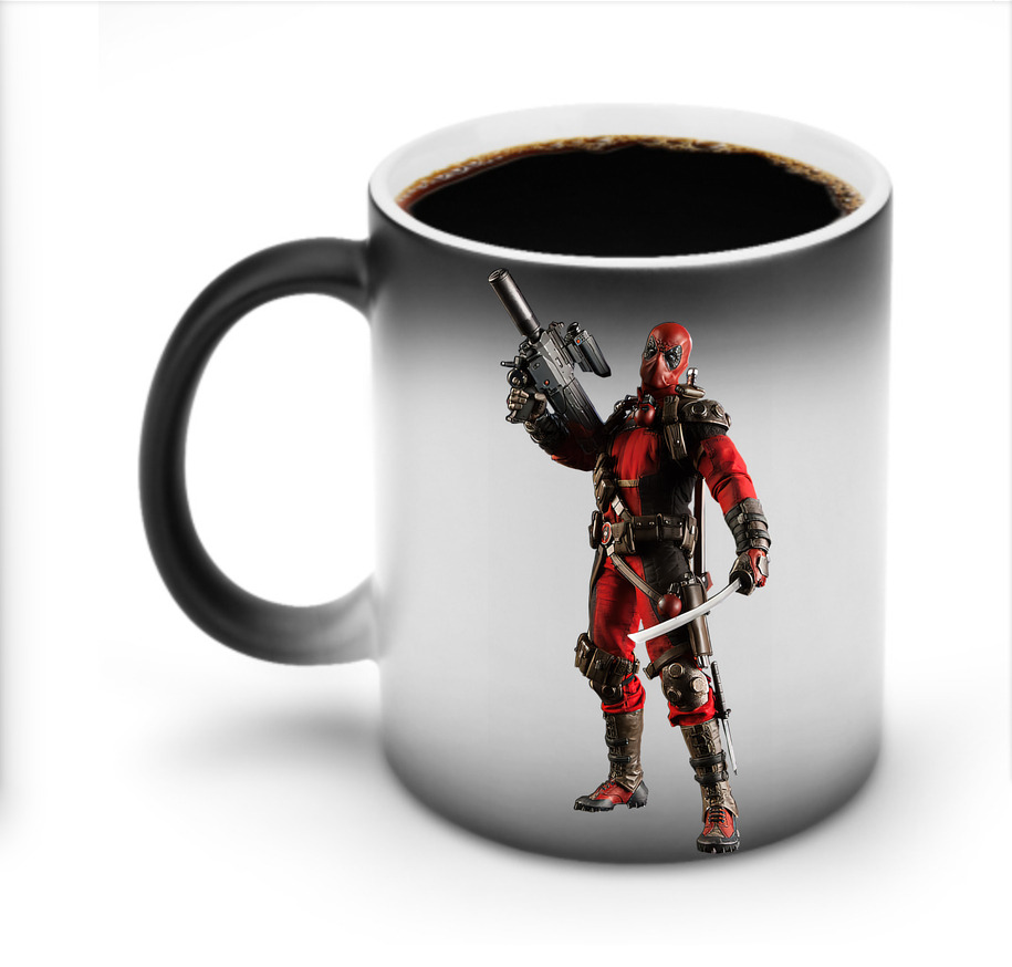 （画像用） Deadpool デッドプール 温度変色マグカップ