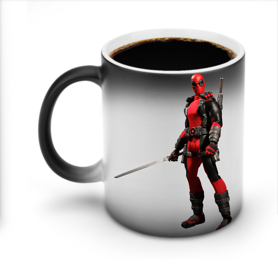 （画像用） Deadpool デッドプール 温度変色マグカップ
