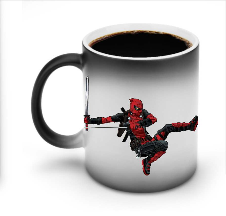 （画像用） Deadpool デッドプール 温度変色マグカップ