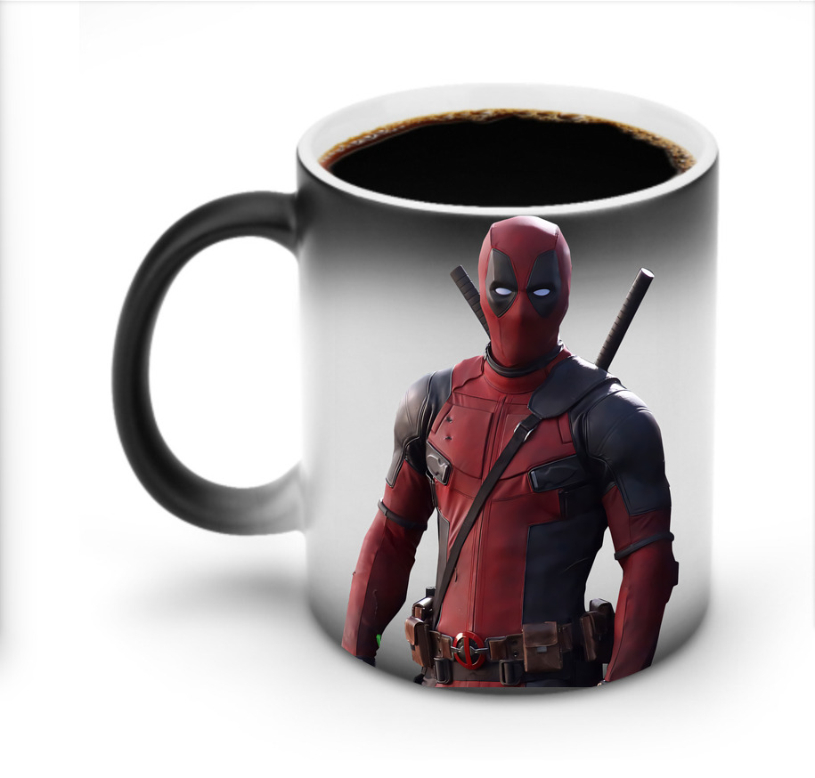 （画像用） Deadpool デッドプール 温度変色マグカップ