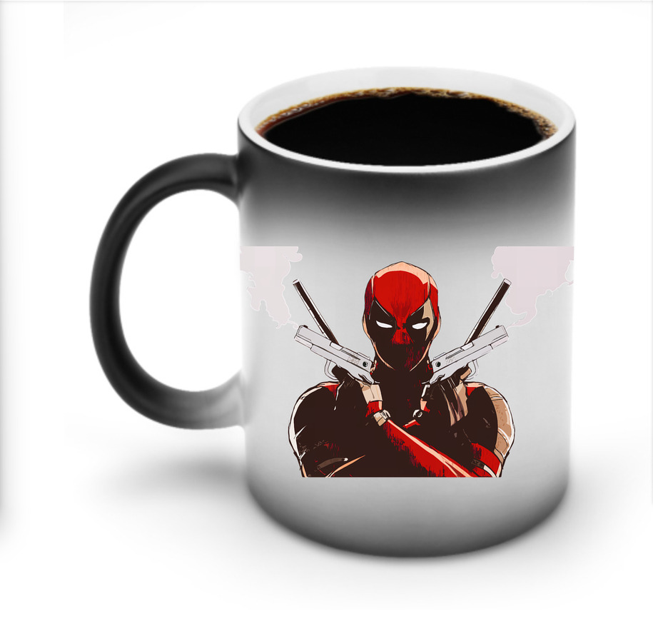 （画像用） Deadpool デッドプール 温度変色マグカップ