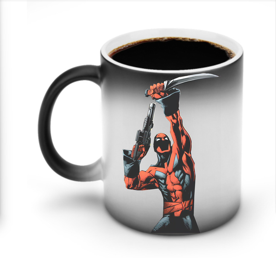（画像用） Deadpool デッドプール 温度変色マグカップ
