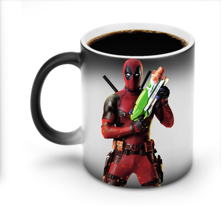 （画像用） Deadpool デッドプール 温度変色マグカップ