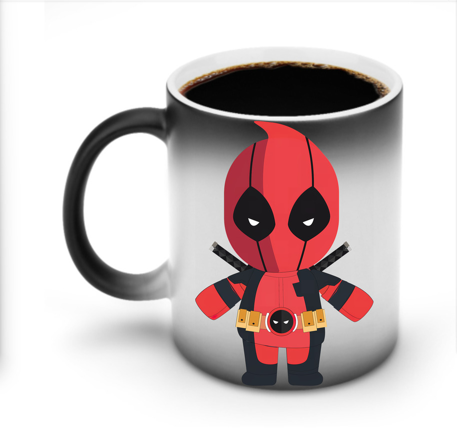 （画像用） Deadpool デッドプール 温度変色マグカップ